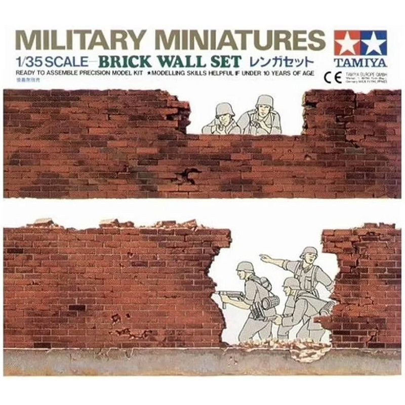 1/35 BRICK WALL SET