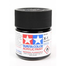 TAMIYA BLACK ACRYLIC - X-1