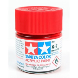 TAMIYA RED ACRYLIC - X-7