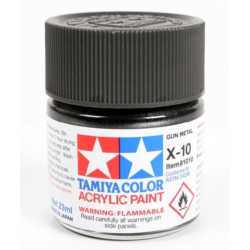 TAMIYA GUN METAL ACRYLIC - X-10