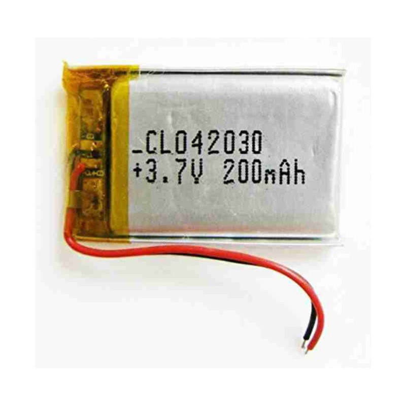 3.7v 200mAh Li-Po BATTERY