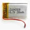 3.7v 200mAh Li-Po BATTERY