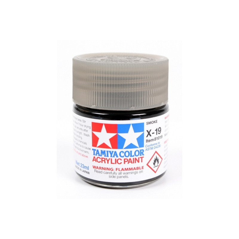 TAMIYA SMOKE ACRYLIC - X-19