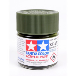 TAMIYA OLIVE GREEN ACRYLIC - XF-58