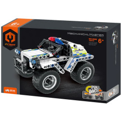 PULLBACK POLICE CAR BLOCK SET 5805