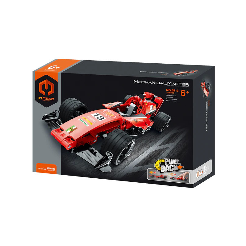 PULLBACK RACE CAR BLOCK SET 5813