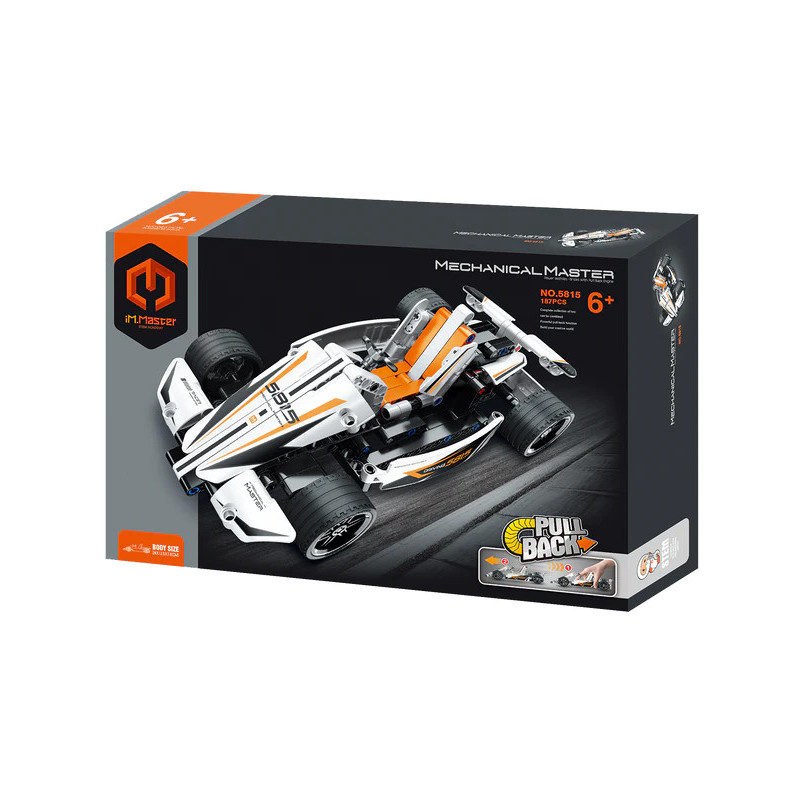 PULLBACK RACE CAR BLOCK SET 5815