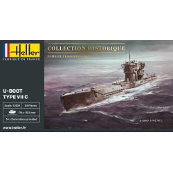 U-BOOT TYPE VII C 1/400 MODEL KIT