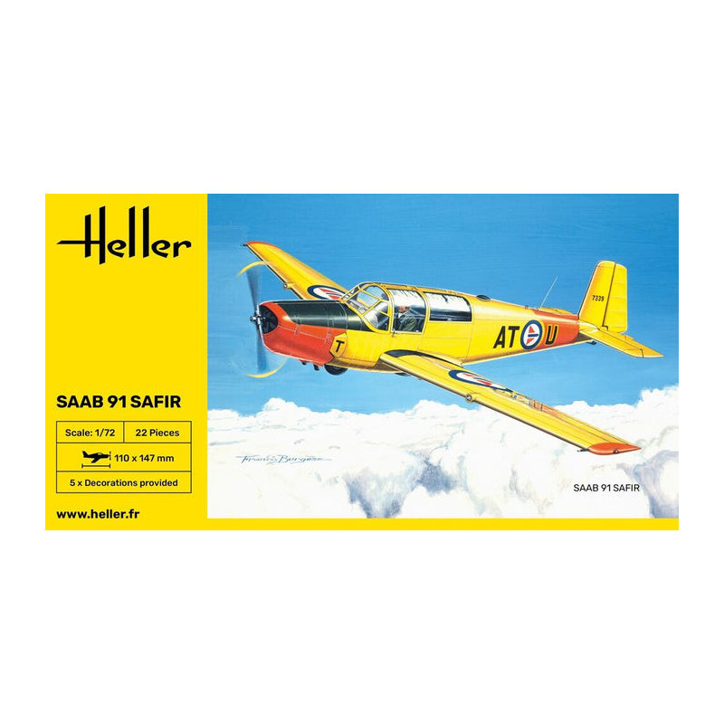SAAB 91 SAFIR 1/72 MODEL KIT