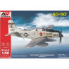 AD-5Q SKYRAIDER 1/72 MODEL KIT + 1 FREE MODEL CEMENT