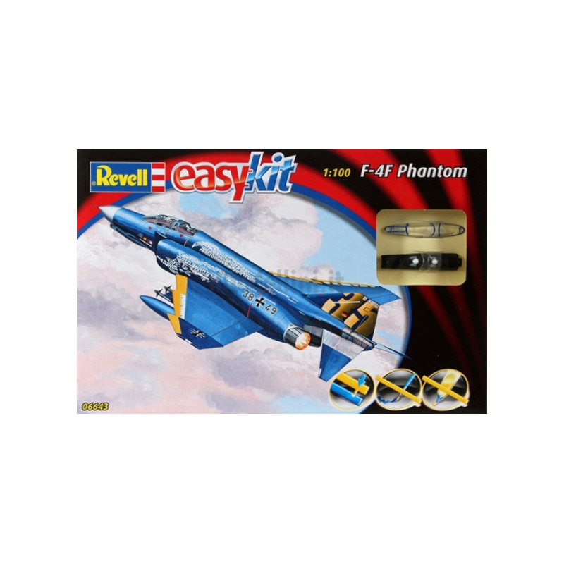 EASYKIT F-4F PHANTOM 1/100 MODEL KIT