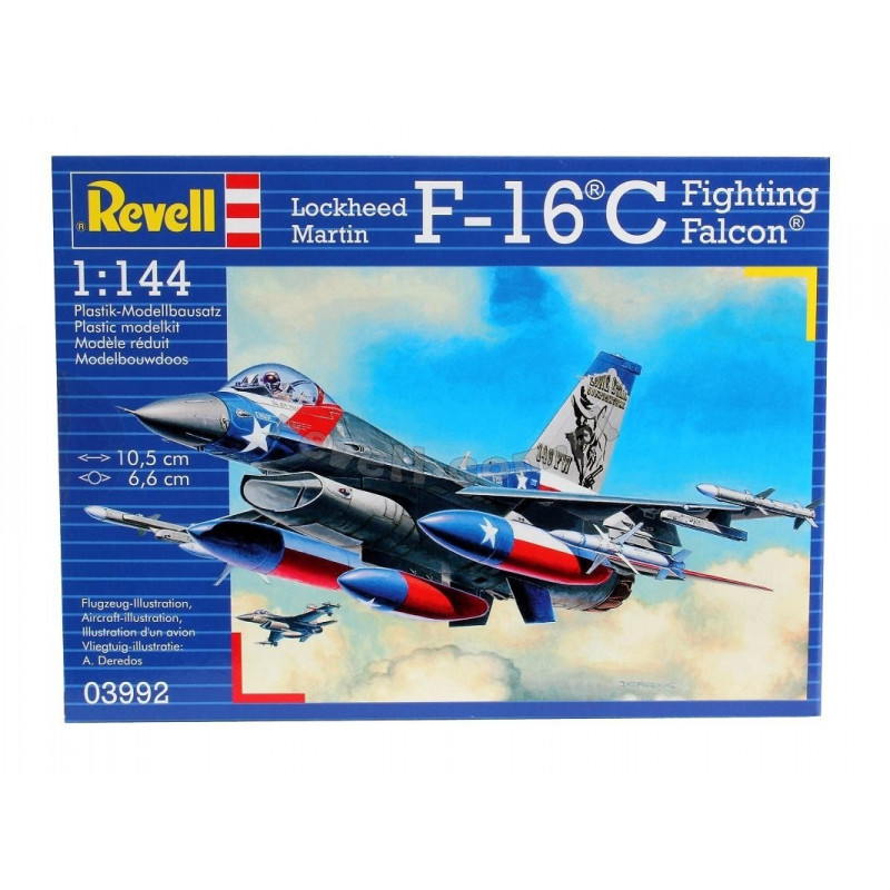 F-16C FIGHTING FALCON 1/144 MODEL KIT