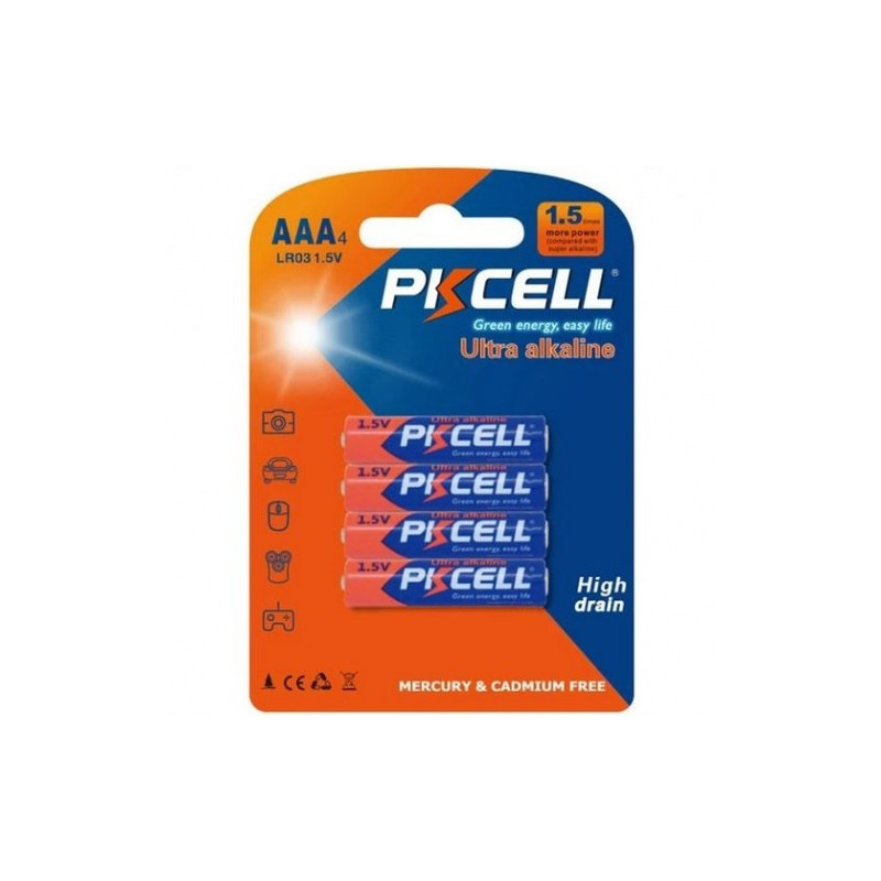 PKCELL AAA BATTERIES