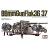 GERMAN 88mm GUN FLAK 36/37 1/35 MODEL KIT