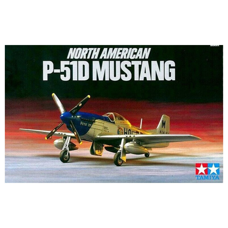 NORTH AMERICAN P-51D MUSTANG 1/72 MODEL KIT