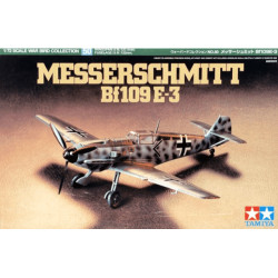 MESSERSCHMITT Bf109 E-3 1/72 MODEL KIT