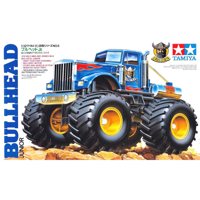 TAMIYA MINI MOTORISED KIT - 1/32 BULLHEAD