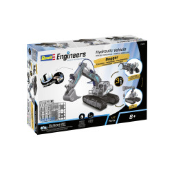 ENGINEERS 1/24 3IN1 HYDRAULIC EXCAVATOR PLASTIC MODEL KIT
